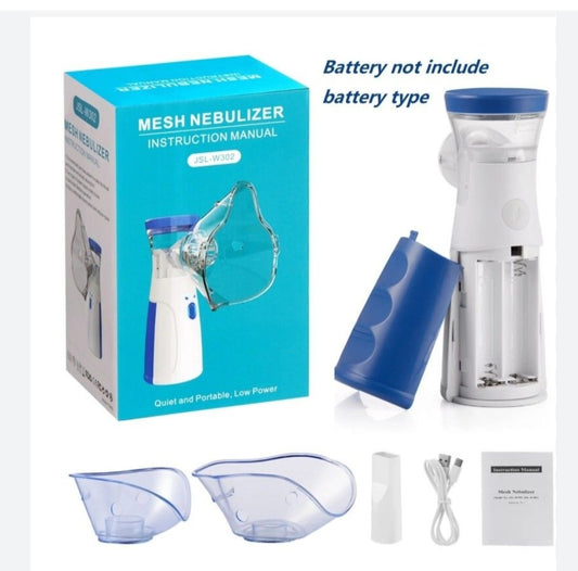 Nébuliseur à Mesh Portable – Silencieux & Efficace pour Adultes et Enfants